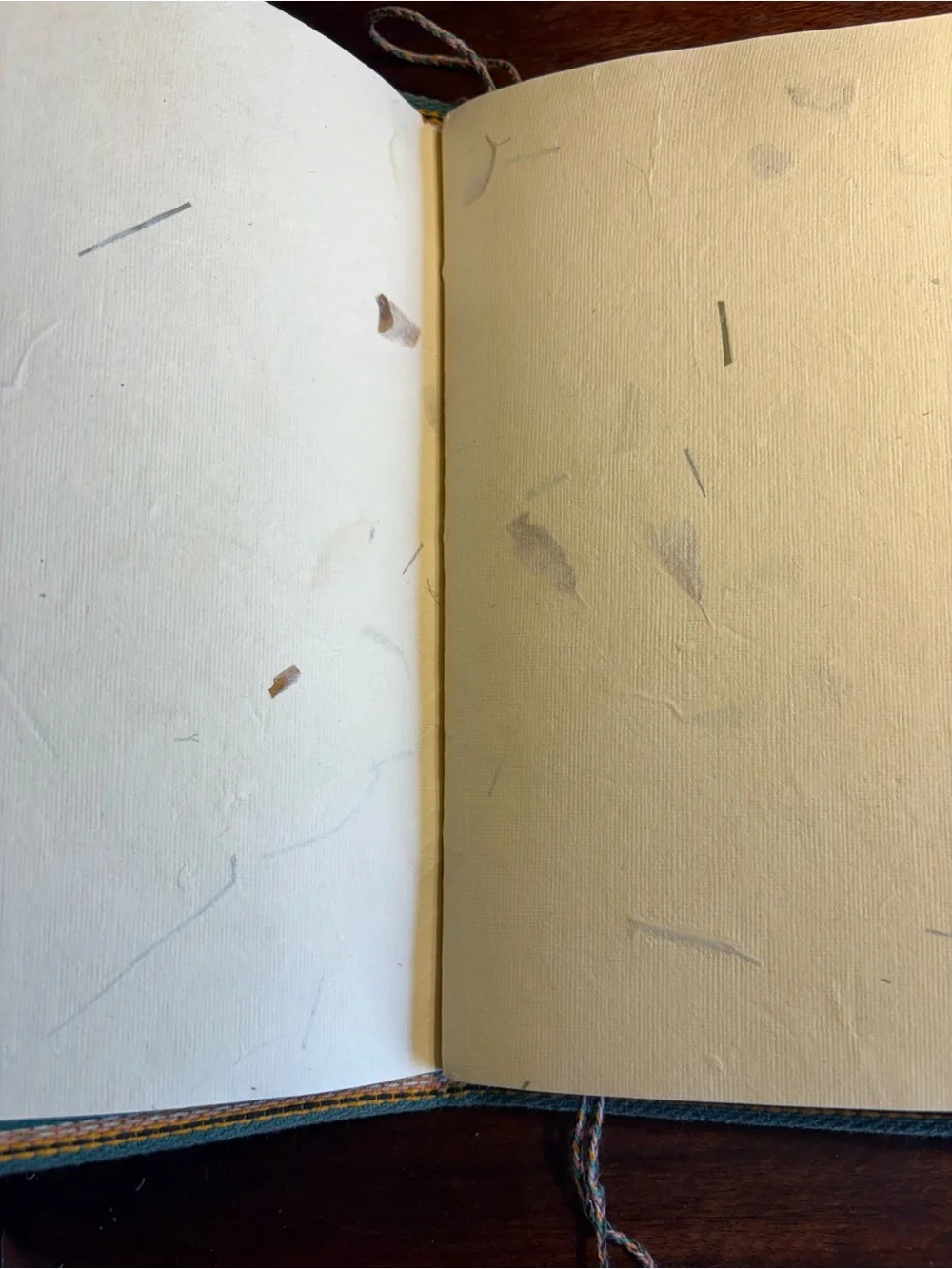 Indian journal/diary with handmade paper, 100% recycled paper